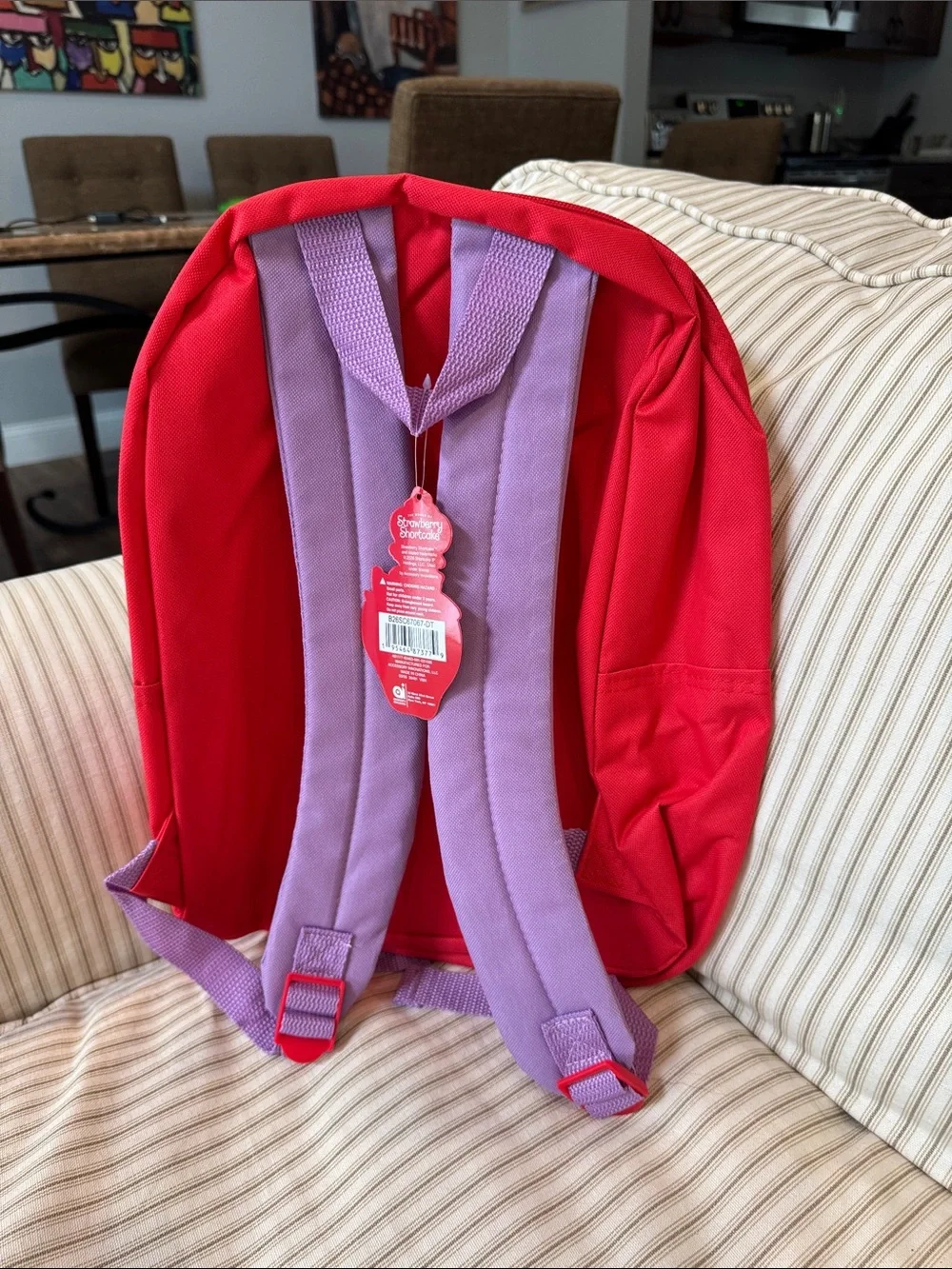 Strawberry Shortcake full size backpack NWT